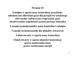 Wykład 10