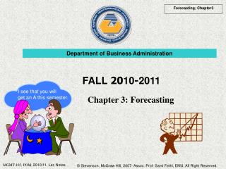 Chapter 3: Forecasting