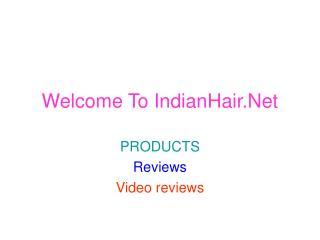 Indian Human Hair, Indian Hair Accessories - IndianHair.net