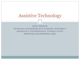 Assistive Technology