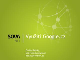 Využití Google.cz