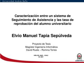 Elvio Manuel Tapia Sepúlveda