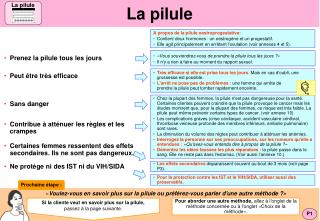 La pilule