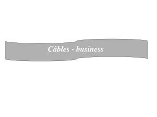 Câbles - business