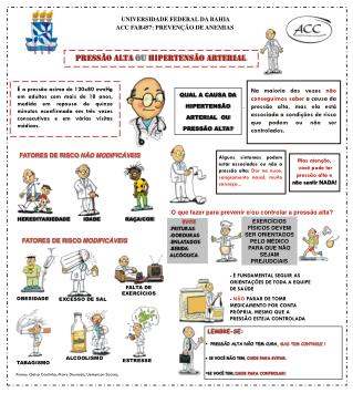 UNIVERSIDADE FEDERAL DA BAHIA ACC FAR457: PREVENÇÃO DE ANEMIAS 