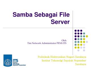 Samba Sebagai File Server