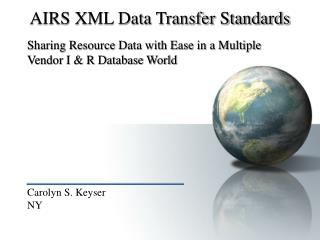 AIRS XML Data Transfer Standards