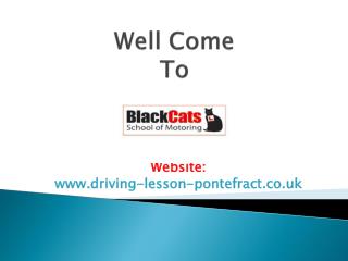Black Cats School Of Motoring- Learn to Drive Pontefract