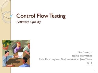 Control Flow Testing