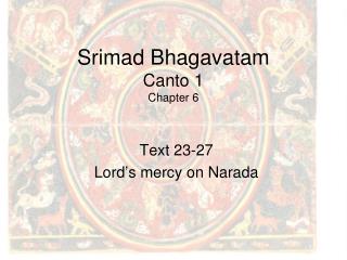 Srimad Bhagavatam Canto 1 Chapter 6