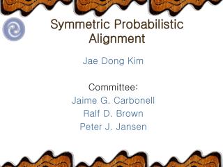 Symmetric Probabilistic Alignment