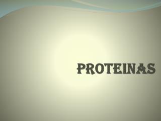 PROTEINAS