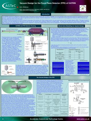 Vacuum Design for the Focal Plane Detector (FPD) of KATRIN