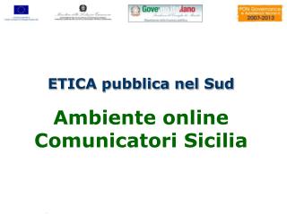 Ambiente online Comunicatori Sicilia