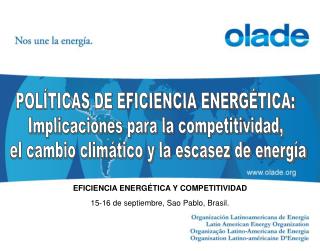 POLÍTICAS DE EFICIENCIA ENERGÉTICA: Implicaciones para la competitividad,