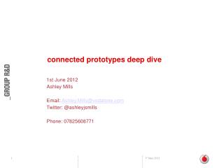 connected prototypes deep dive