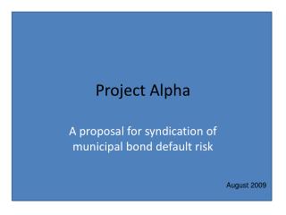 Project Alpha