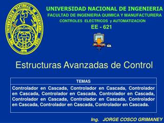 UNIVERSIDAD NACIONAL DE INGENIERIA