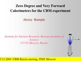 Zero Degree and Very Forward Calorimeters for the CBM experiment