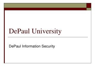 DePaul University