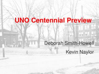 UNO Centennial Preview