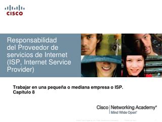 Responsabilidad del Proveedor de servicios de Internet (ISP, Internet Service Provider)