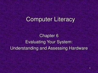 Computer Literacy