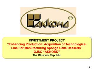 INVESTMENT PROJECT