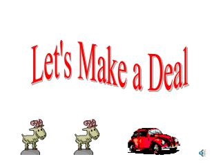 Let's Make a Deal