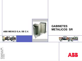 GABINETES METALICOS SR