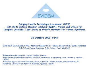 Bridging Health Technology Assessment (HTA)