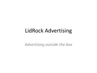 LidRock Advertising