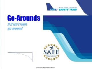 Go-Arounds If it isn ’ t right go around