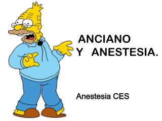 Paciente Anciano Y Anestesia