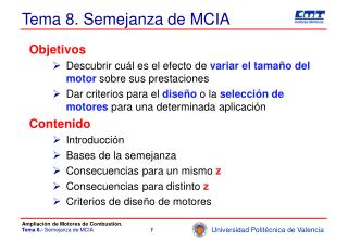 Tema 8. Semejanza de MCIA