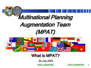 Multinational Planning Augmentation Team (MPAT)