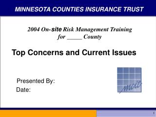 MINNESOTA COUNTIES INSURANCE TRUST