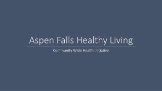Aspen Falls Healthy Living