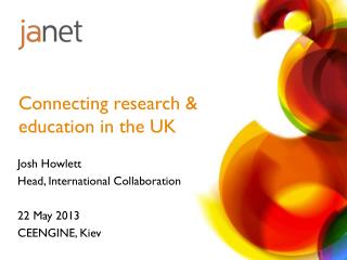 Connecting research &amp; education in the UK