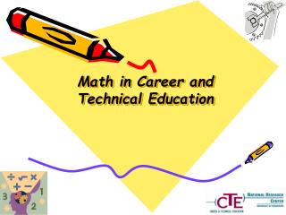 Math in Career and Technical Education