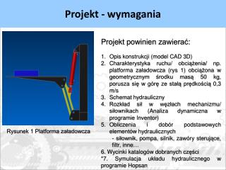 Projekt - wymagania