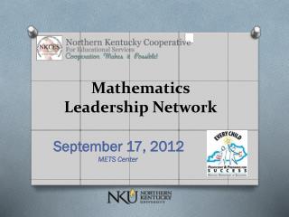 Mathematics Leadership Network