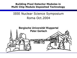 Building Pixel Detector Modules in Multi Chip Module Deposited Technology