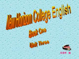 New Horizon College English