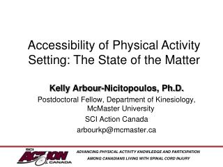 Kelly Arbour -Nicitopoulos, Ph.D.