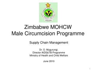 Zimbabwe MOHCW Male Circumcision Programme