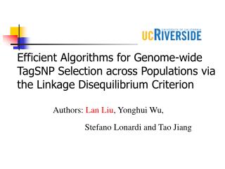 Authors: Lan Liu , Yonghui Wu,