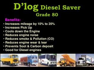 D’log Diesel Saver Grade 80