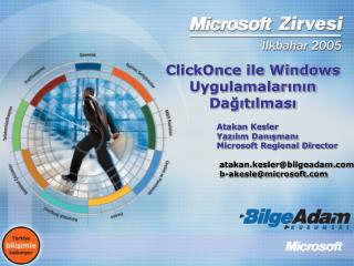 ClickOnce ile Windows Uygulamalarının Dağıtılması