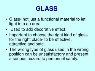 GLASS